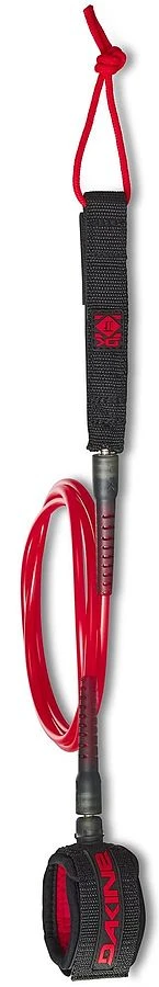 DAKINE John-John Florence Kainui Team 6 Ft X 3 16 Th Inch Leash Red