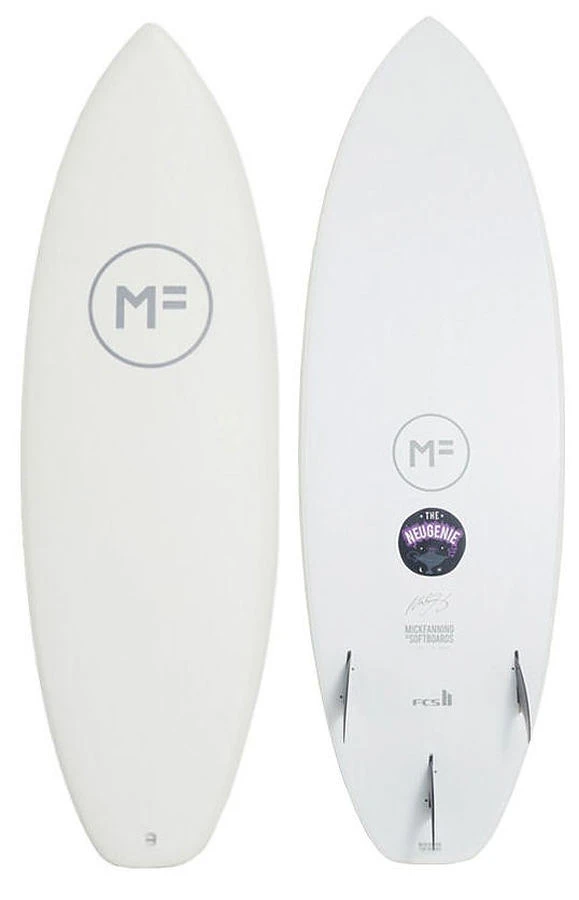 Mick Fanning Softboards Neugenie White FCS II 5 Foot 10 Inches - Image 2