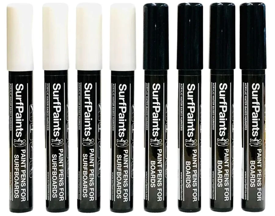 Surfpaints Surfboard Black And White Paint Pens - Image 2