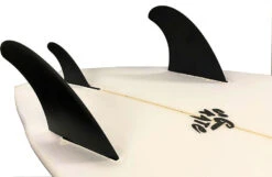 Aussie Skegs Twin Plus 1 FCS2 Compatible Composite Tri Set