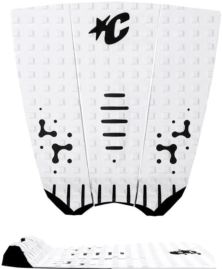 Creatures Of Leisure Mick Fanning Loc-Lite EcoPure Tail Pad White Black