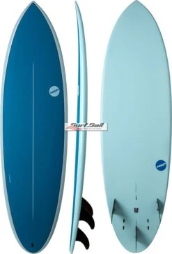 NSP Hybrid Shortboard Elements HDT Blue Steel