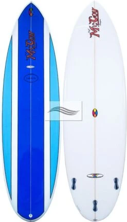 Mccoy Nugget Clear Blue Polish