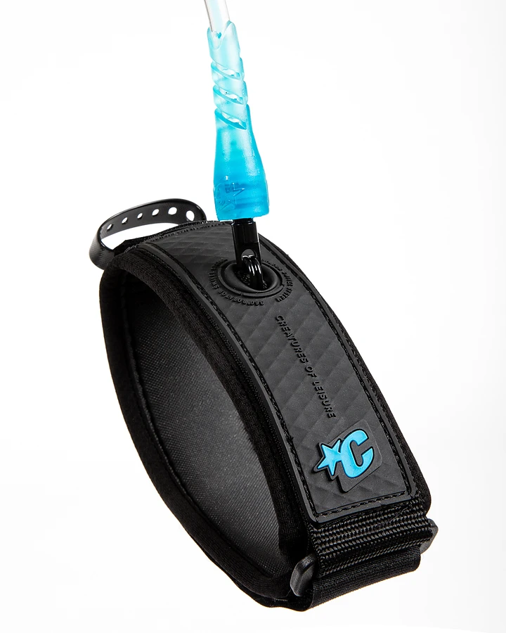 Creatures Of Leisure Reliance Bodyboard Bicep Leash Cyan Speckle Black